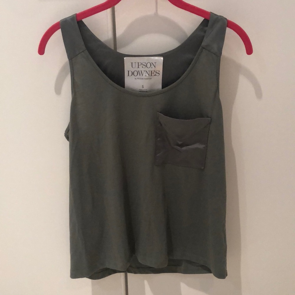 Olive Tank Top
